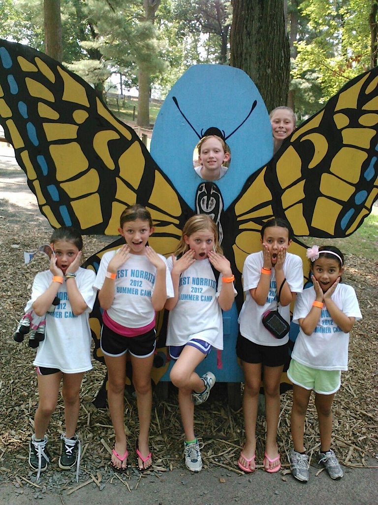 Giant Butterfly and Children